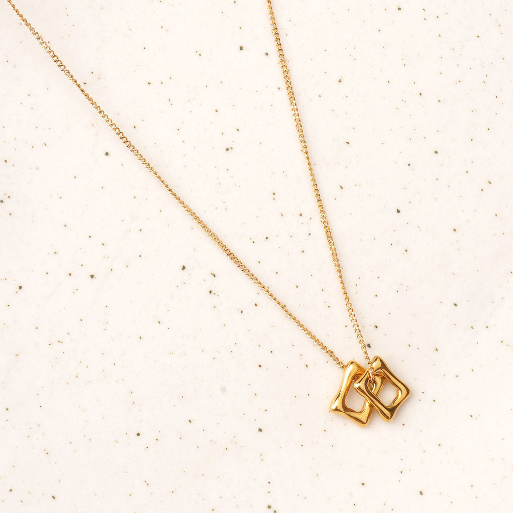 Mini Treasure Chest Pendant Necklace