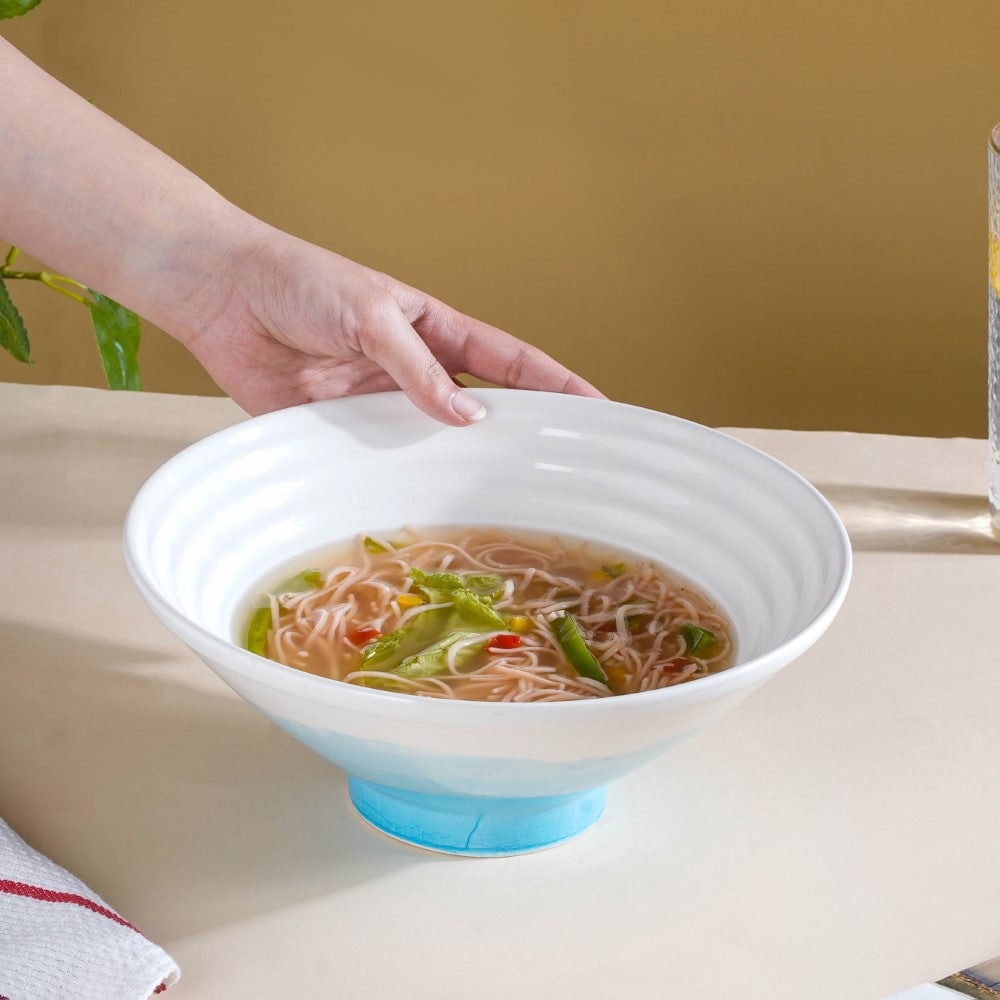 Ombre Blue Ramen Bowl 1.5 L