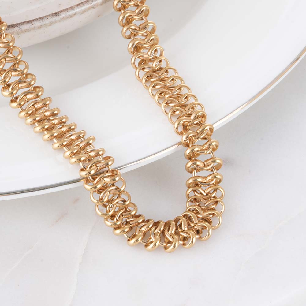 Classic Gold Link Necklace