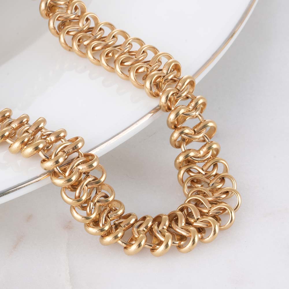 Classic Gold Link Necklace