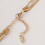 Bold Layered Gold Necklace