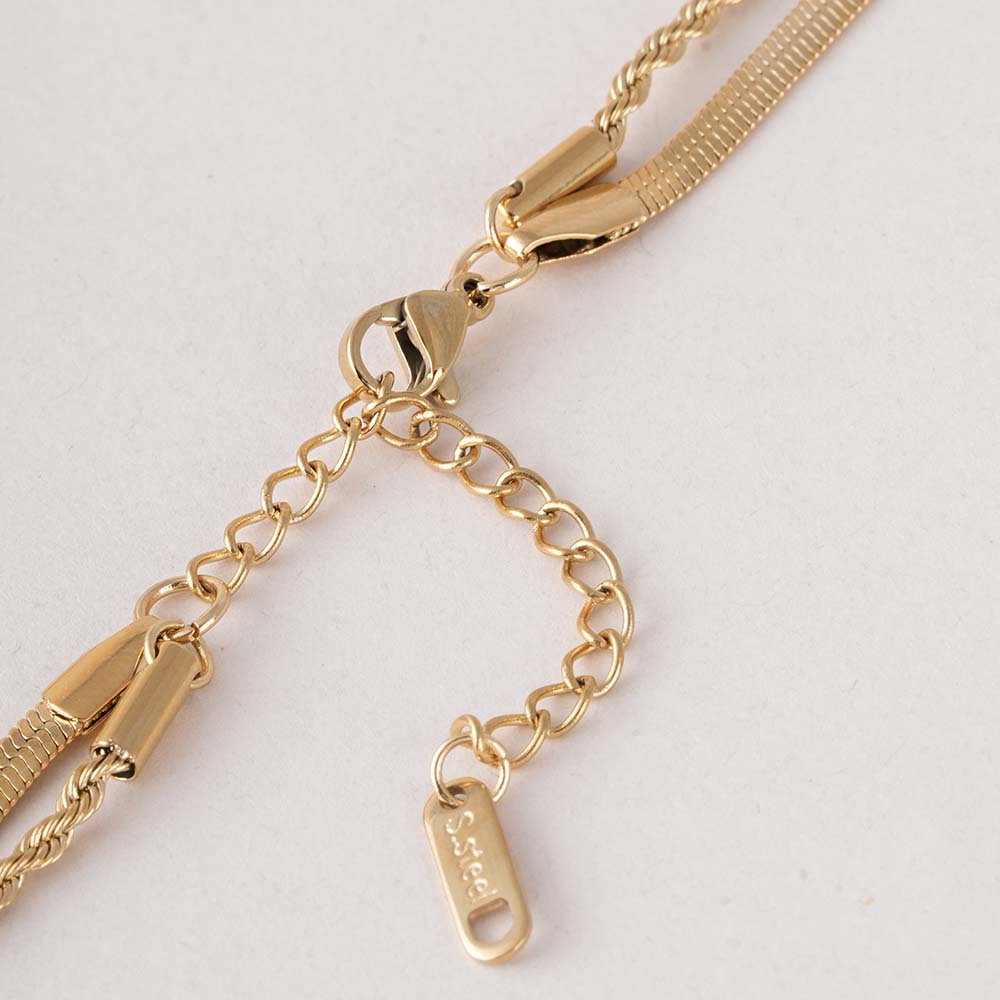 Bold Layered Gold Necklace