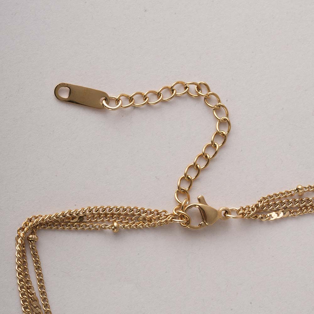 Dainty Layered Gold Necklace