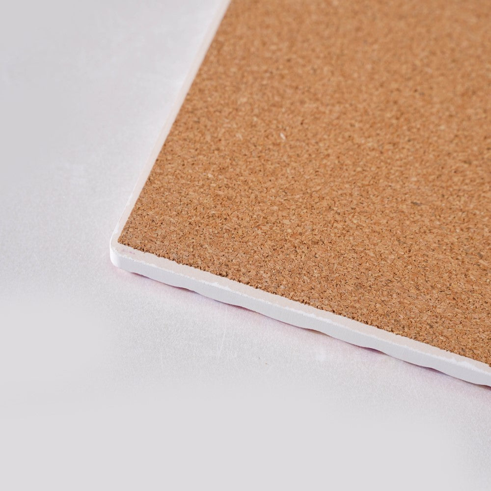 Moroccan Art Square Ceramic Tiled Trivet Pink