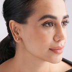 Classic 9KT Gold Lab Grown Diamond Stud Earrings