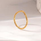 Bold Woven Statement Ring