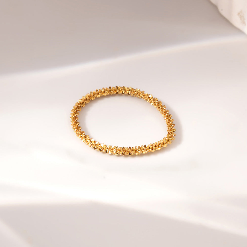 Bold Woven Statement Ring