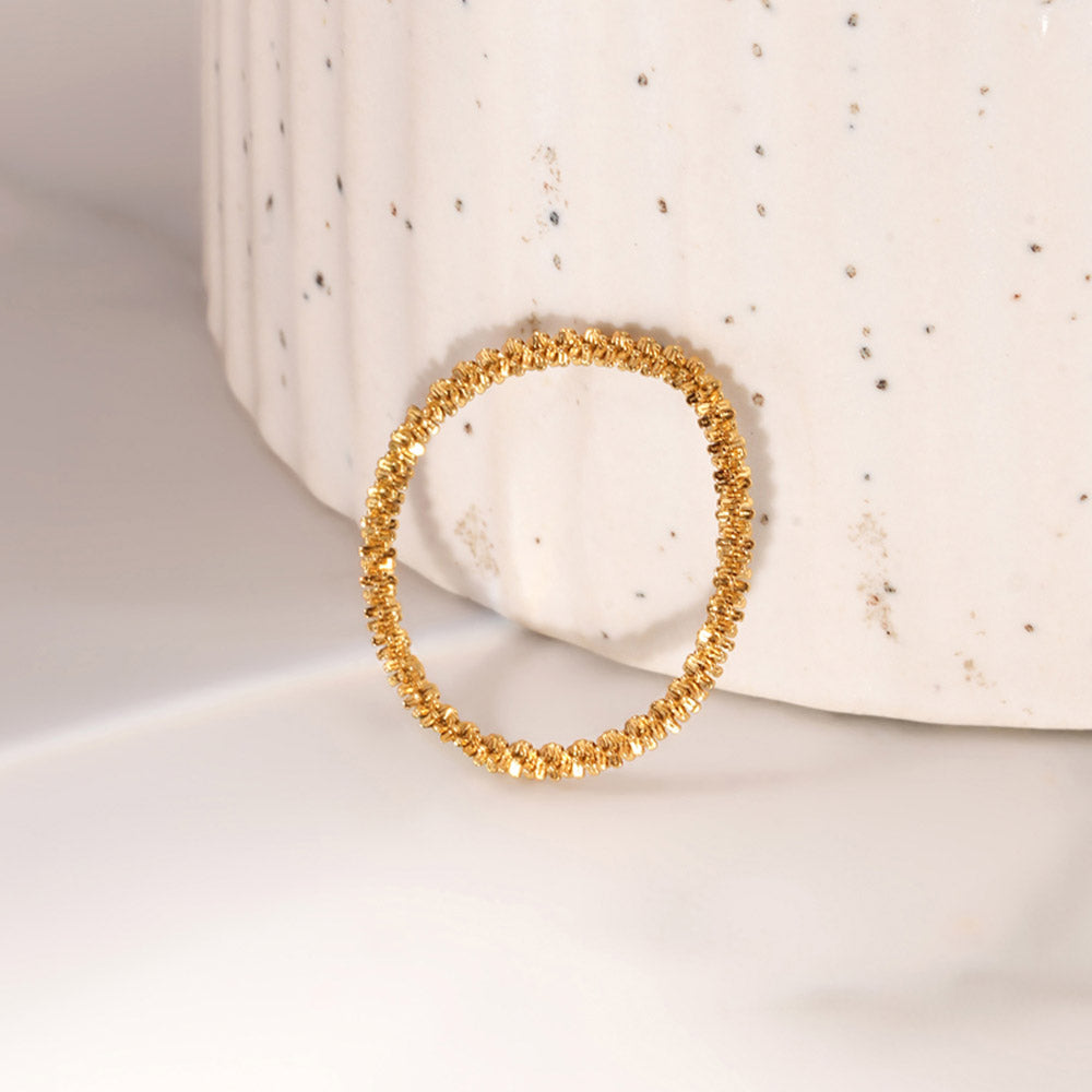 Bold Woven Statement Ring