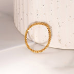 Bold Woven Statement Ring