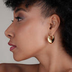 Echo Gold Arc Hoops