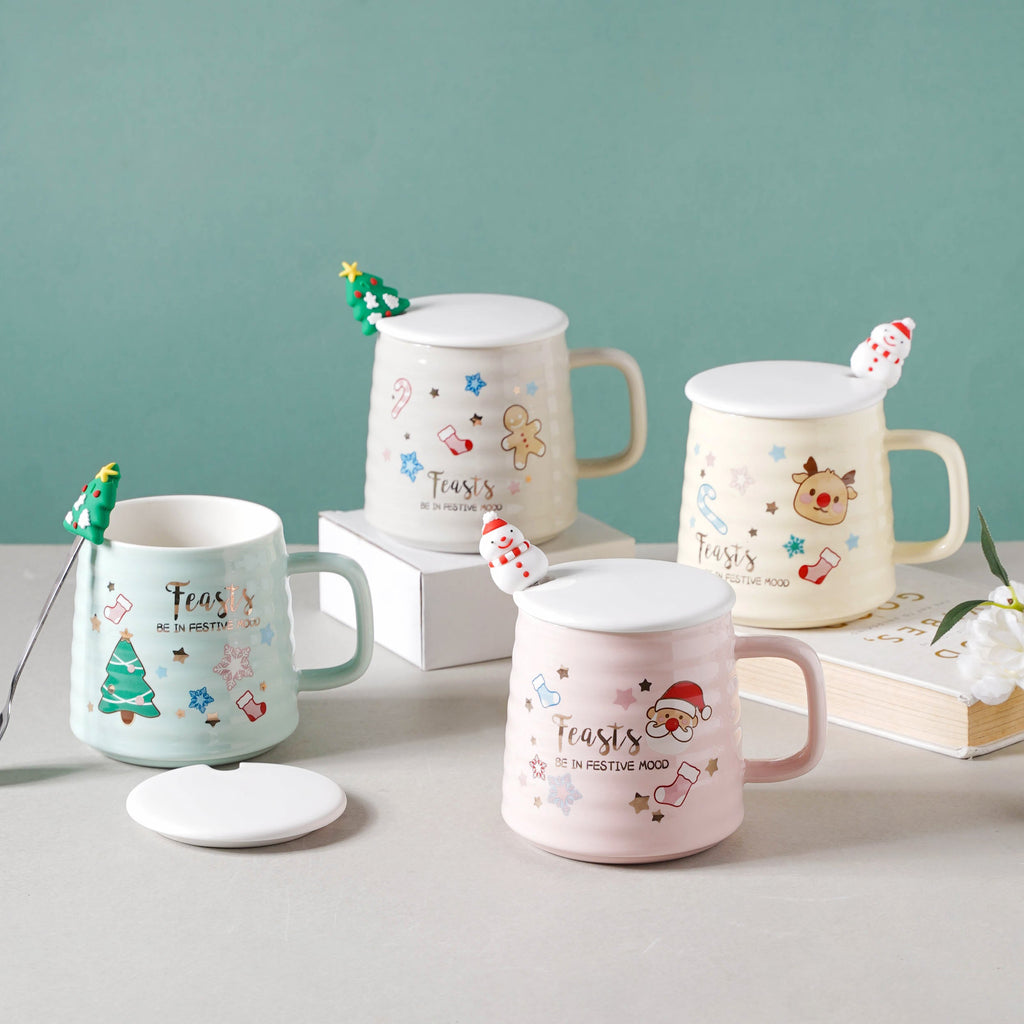 Modern Textured Ceramic Cup