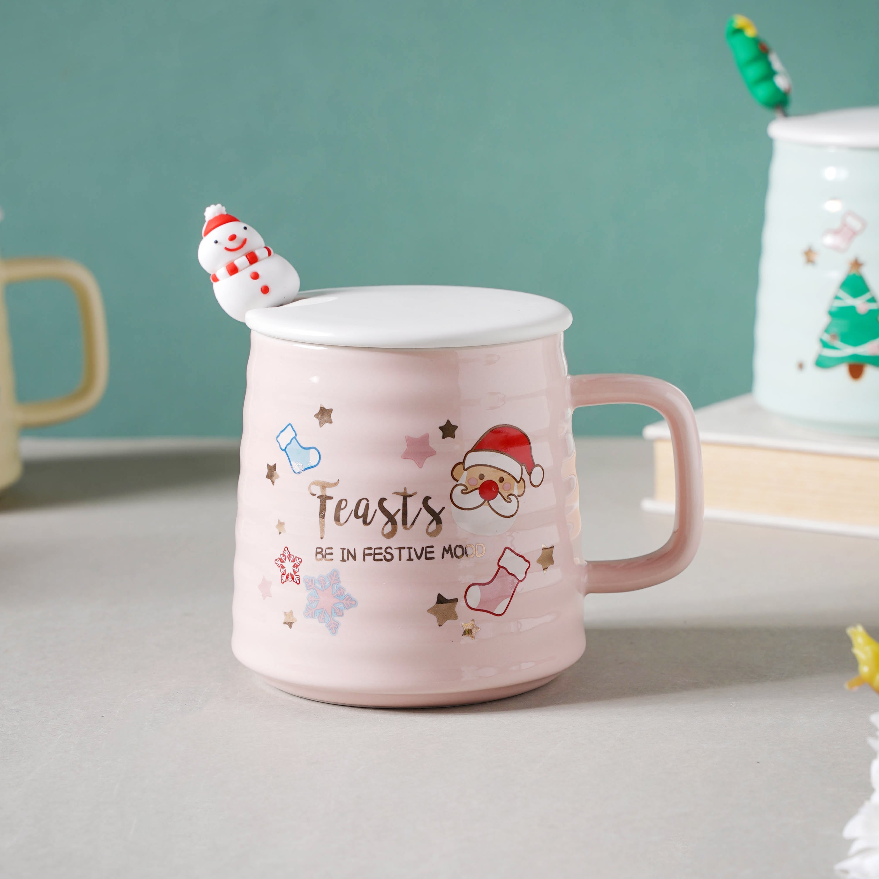 Modern Textured Ceramic Cup