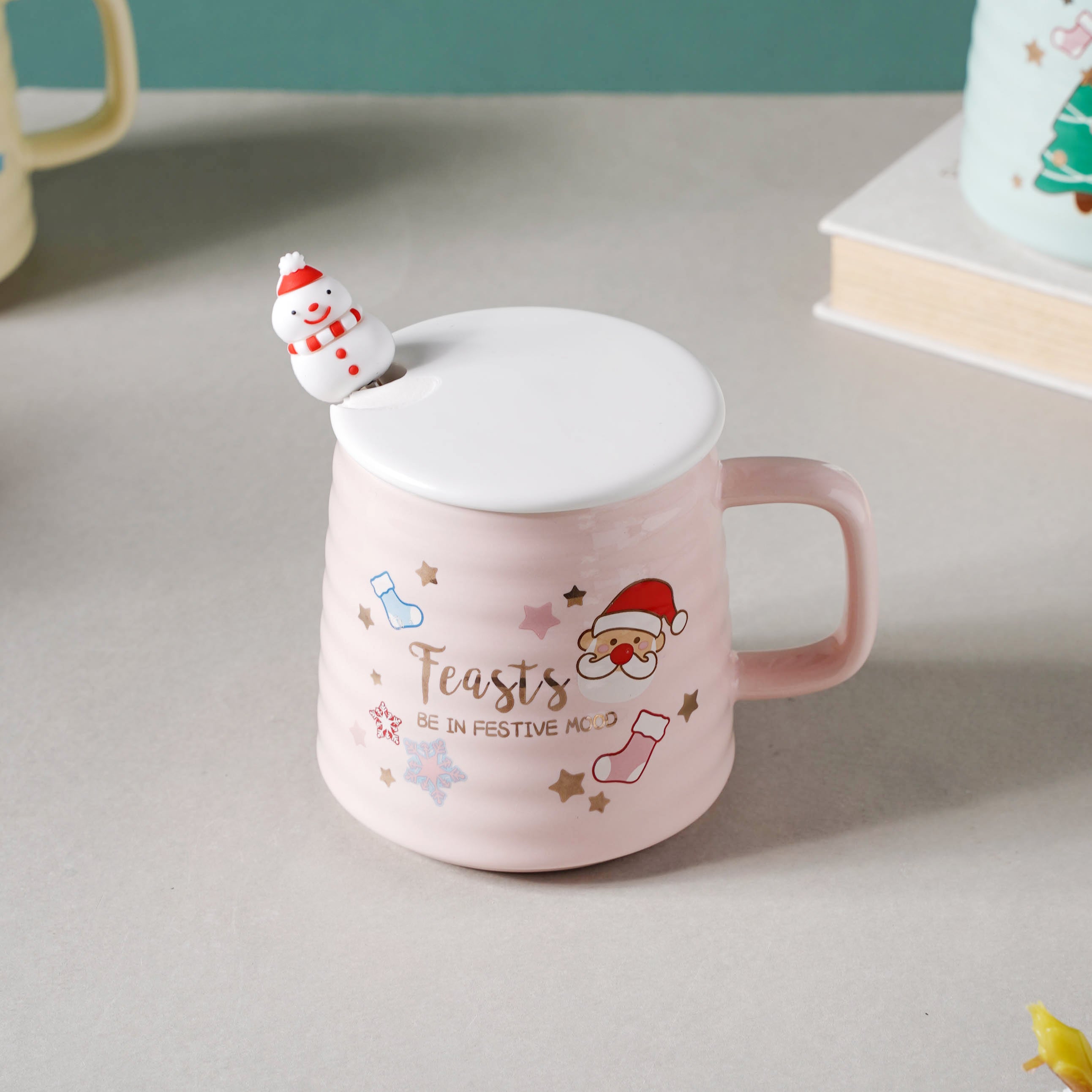 Modern Textured Ceramic Cup