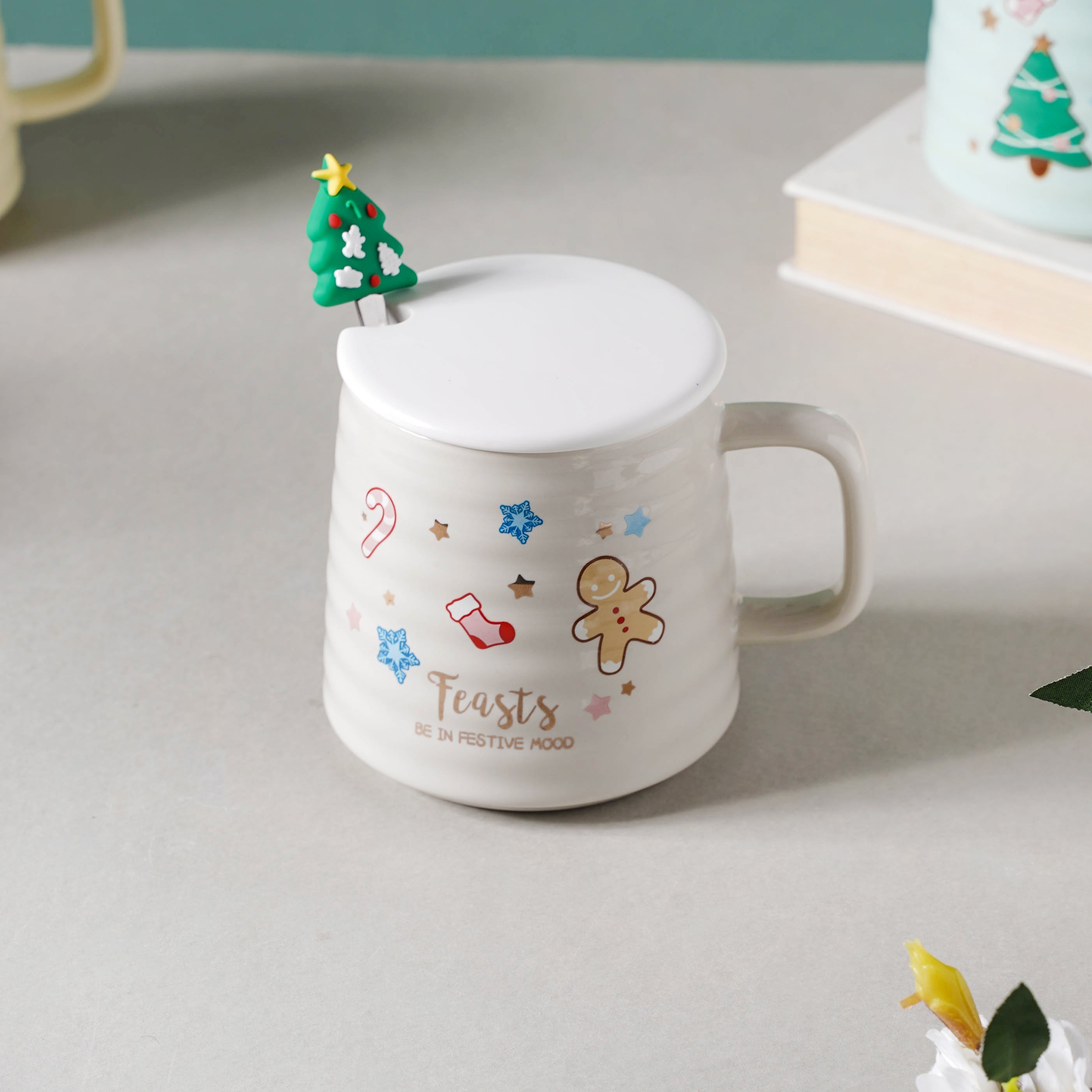 Modern Textured Ceramic Cup