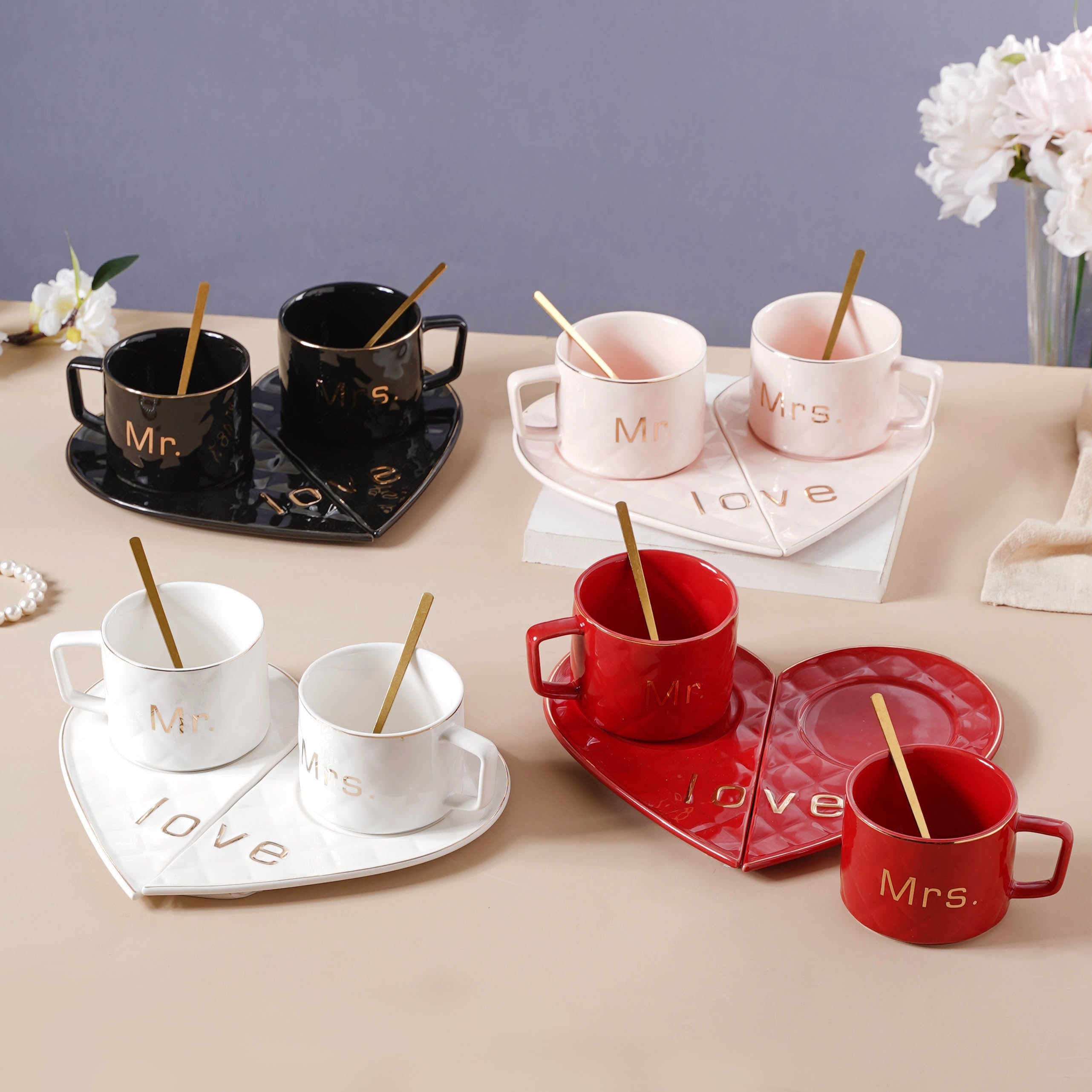 Love Cup and Plate Set