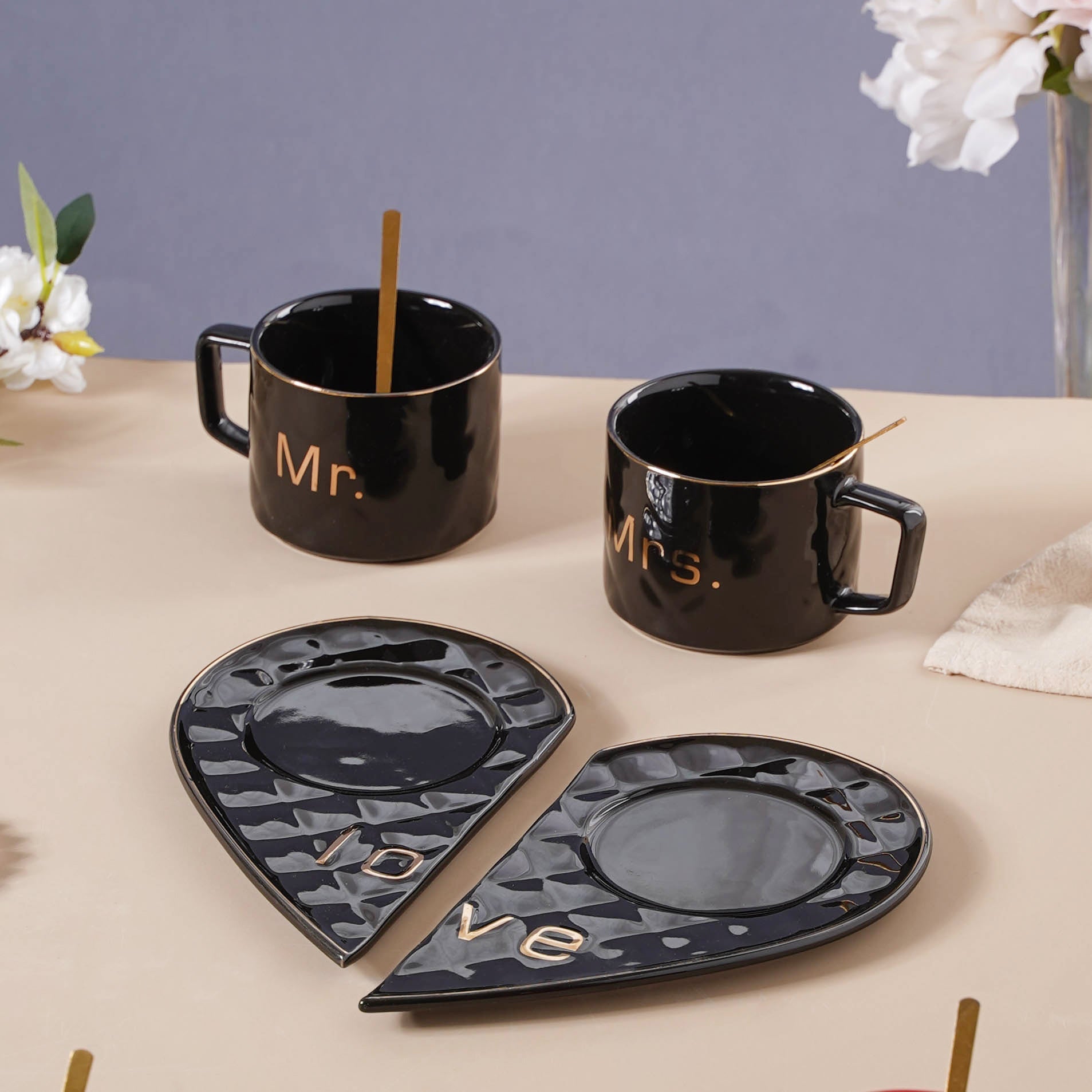 Love Cup and Plate Set