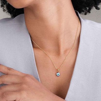 Evil Eye Timeless 925 Sterling Silver Necklace
