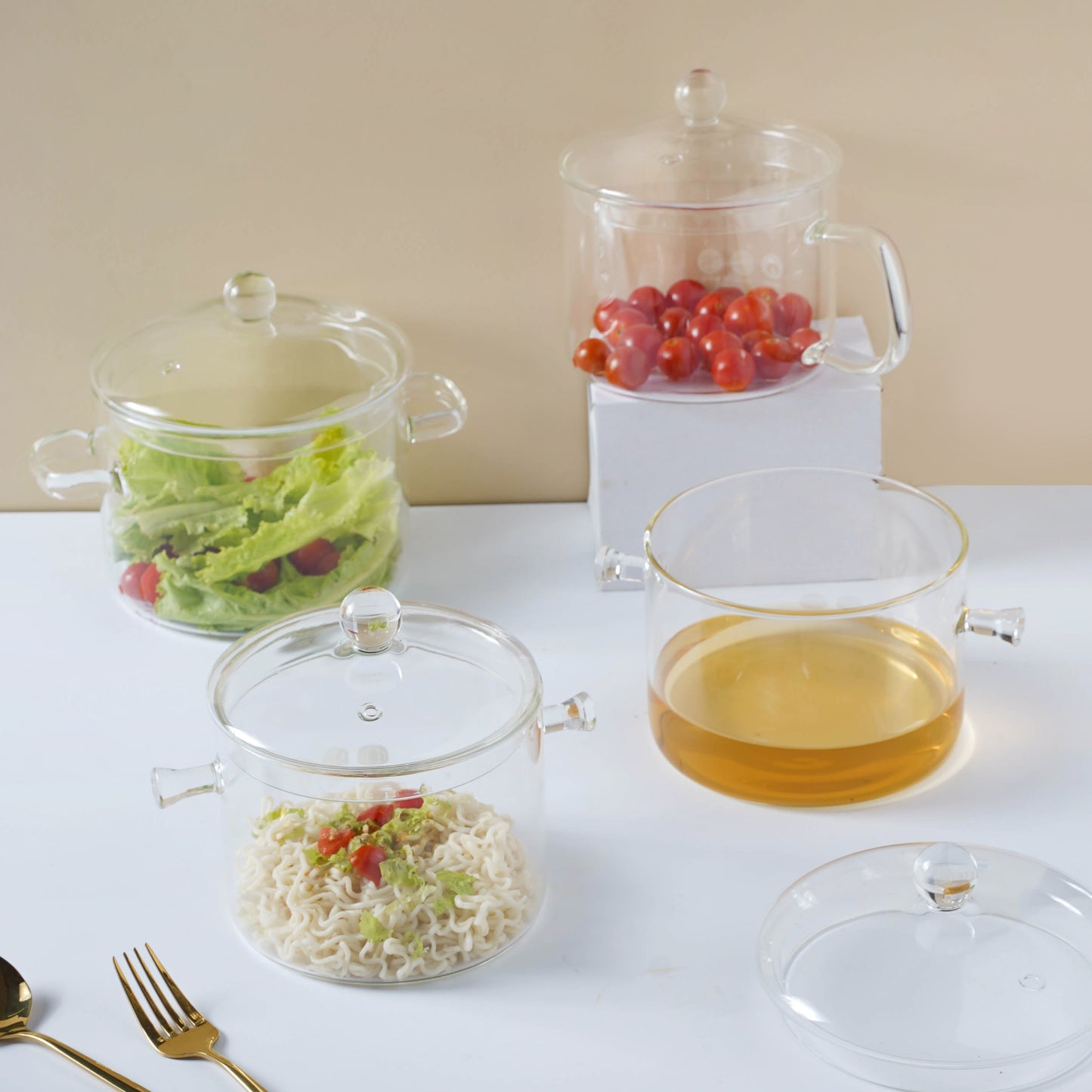 Glass Curry Pot 1500ml