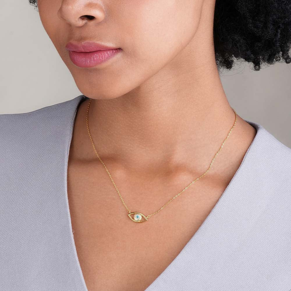 Evil Eye Zenith 925 Silver Necklace