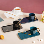 Ceramic Cup and Tray