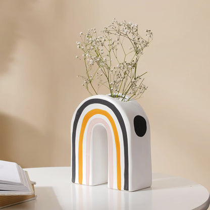 Rainbow Flower Pot