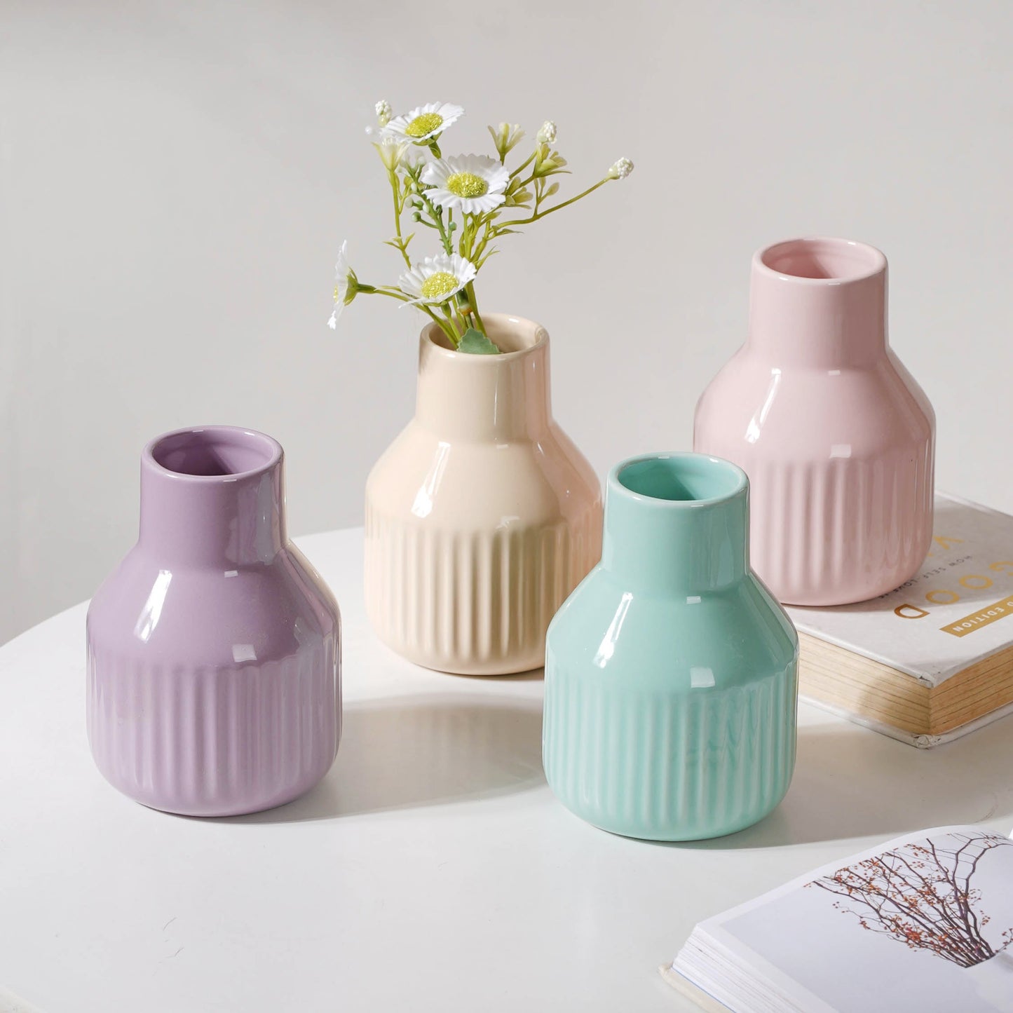 Glossy Decorative Flower Pot