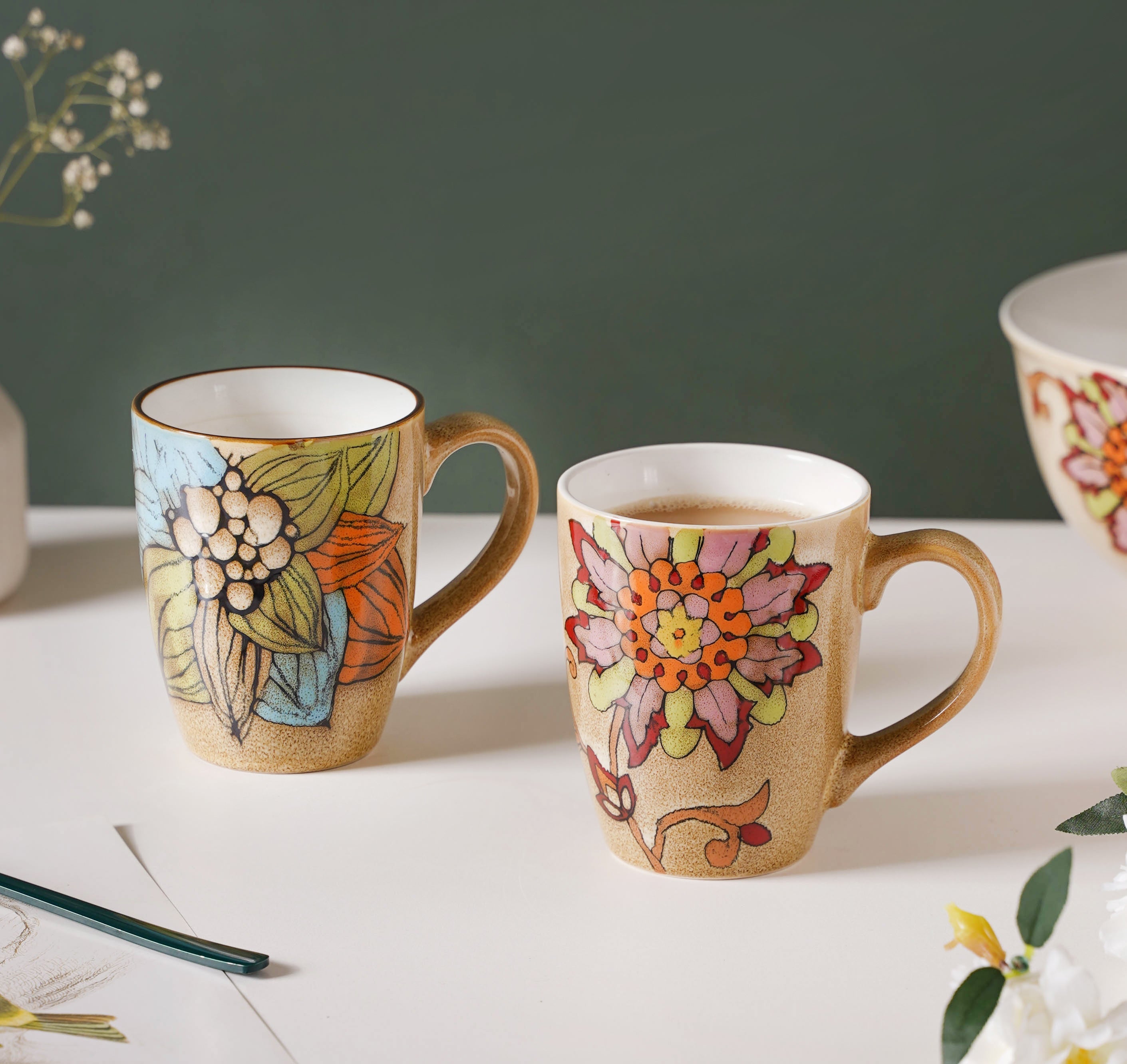 Ikebana Coffee Mug 350 ml