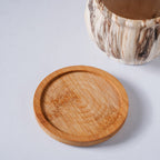 Cinzia Marble Patterned Planter With Coaster