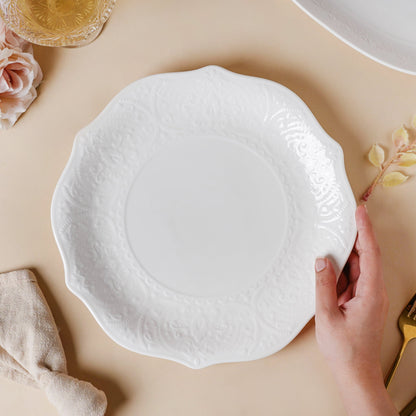 Serena Lily White Dinner Plate 10.5 Inch