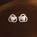 Crystal Bloom 925 Studs