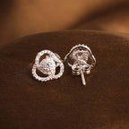 Crystal Bloom 925 Studs