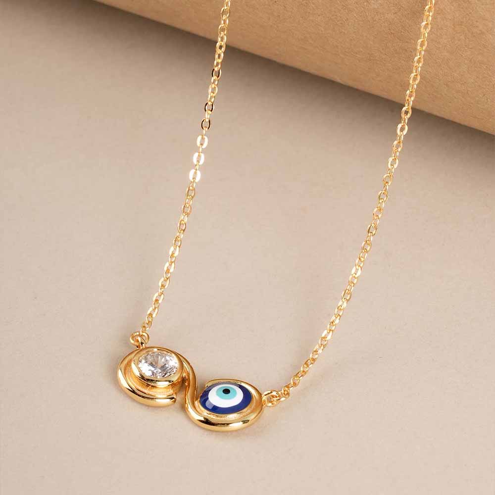Evil Eye Journey 925 Silver Necklace
