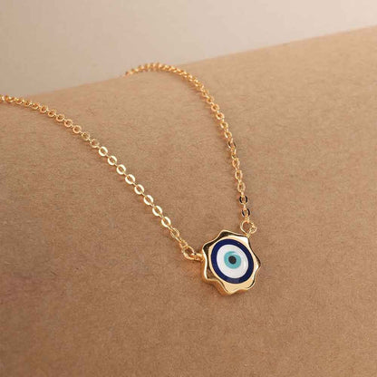 Evil Eye Playful 925 Silver Necklace