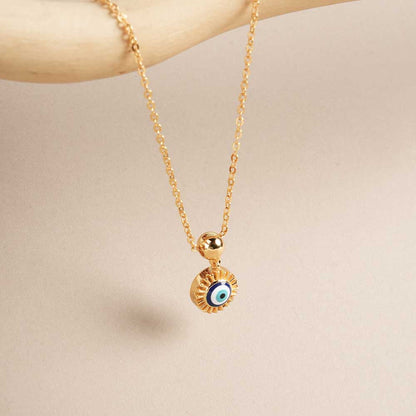 Evil Eye Enigma 925 Sterling Silver Necklace