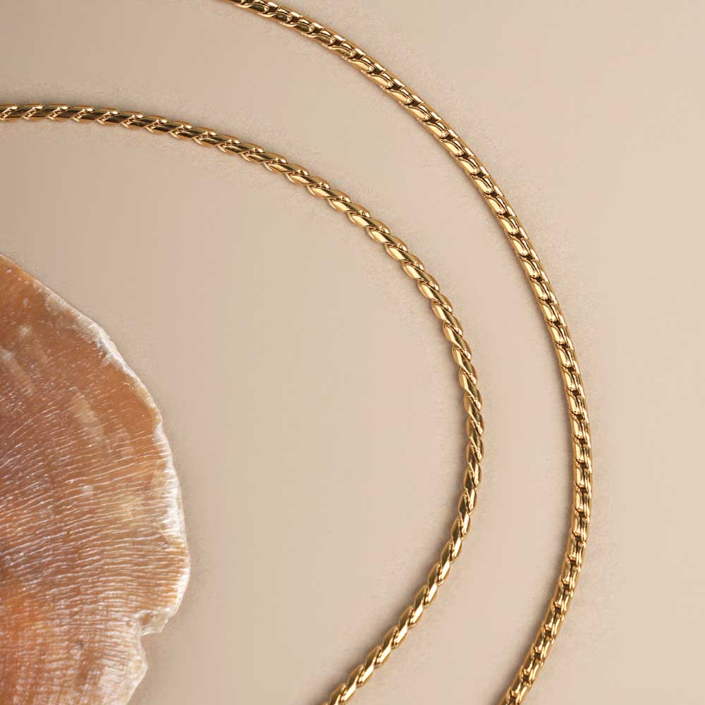 Classic Cable Link Chain for Men