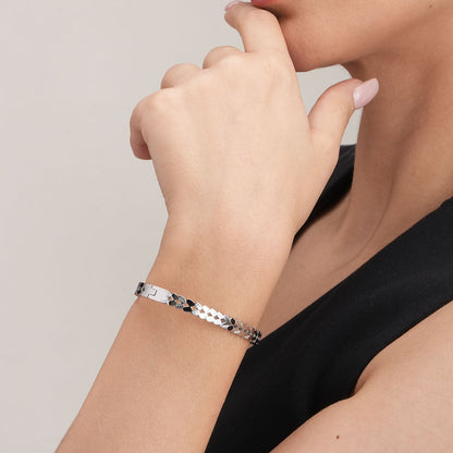 Silver Weave Bracelet