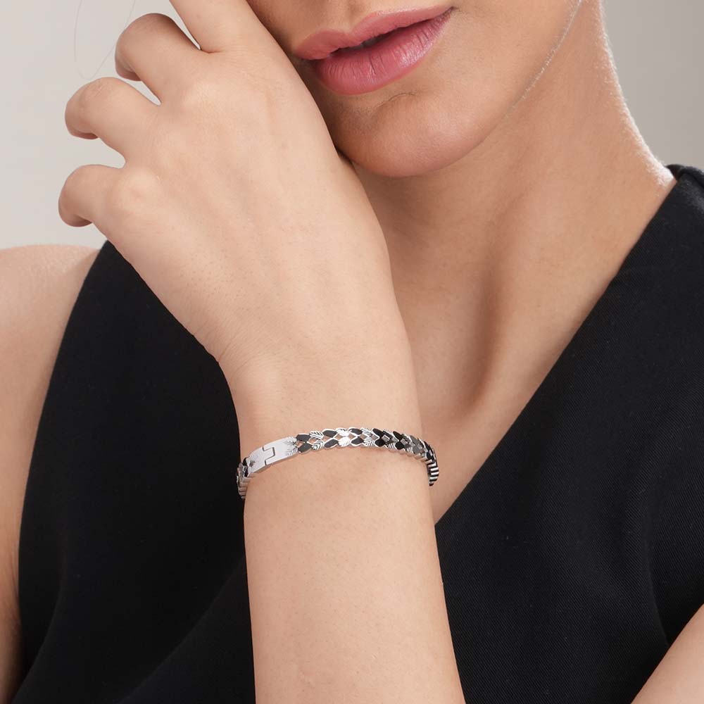Silver Weave Bracelet