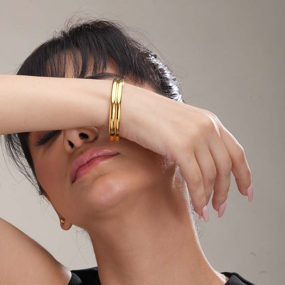 Bold Cuff Bangle Bracelet