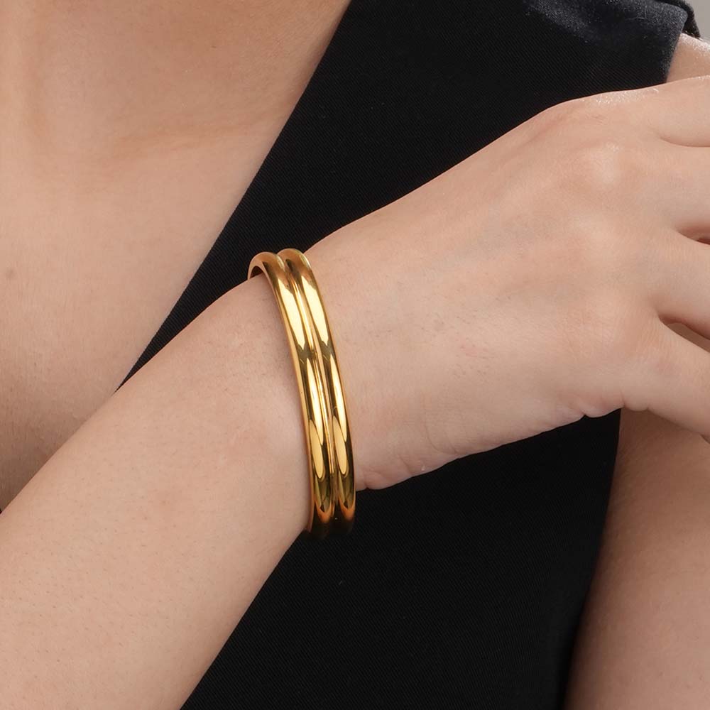 Bold Cuff Bangle Bracelet