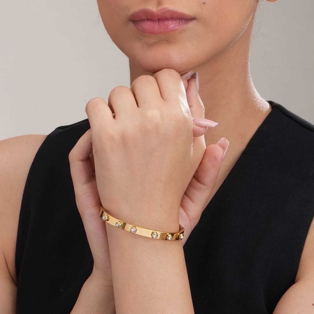 Diamond Pop Bangle Bracelet