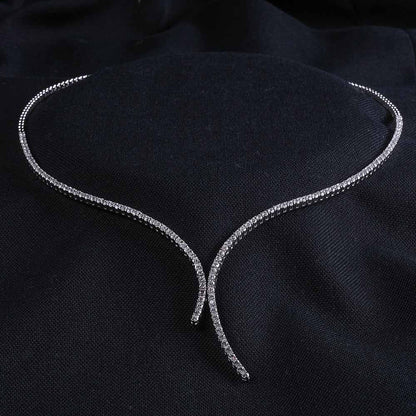 Garden of Sparkle Necklace with Magnetic Clasp