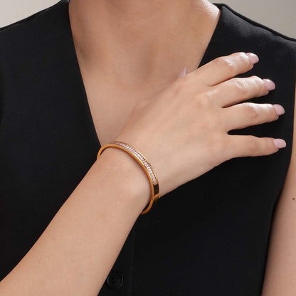 Pink Enchantment Bangle Bracelet