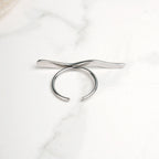 Delicate Wave Silver Ring