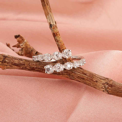 Twisted Band 925 Sterling Silver Ring