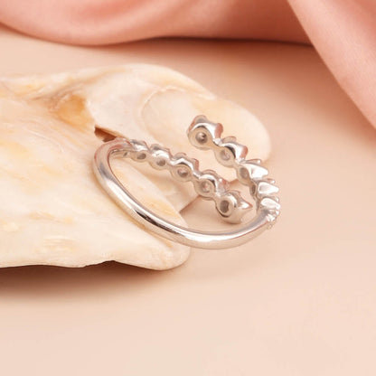 Twisted Band 925 Sterling Silver Ring