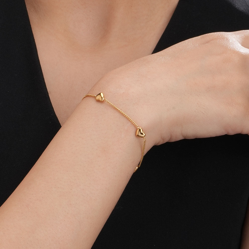 Lunar Heart Bracelet