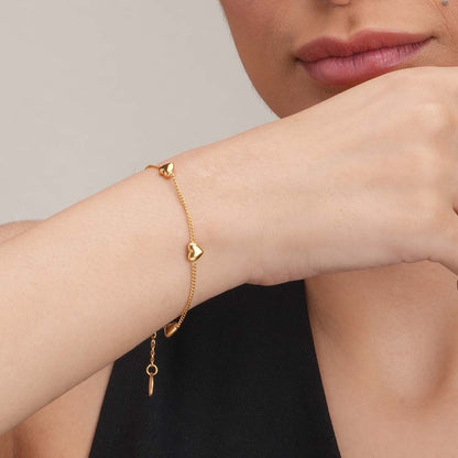 Lunar Heart Bracelet