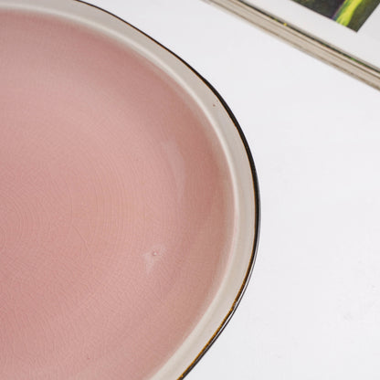Rosamel Pink Gloss Dinner Plate 10.5 Inch