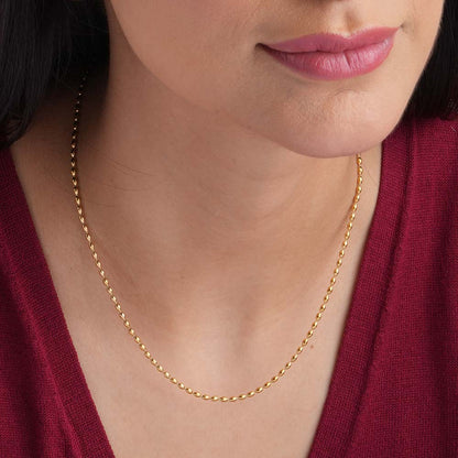 Gold Beaded Necklace