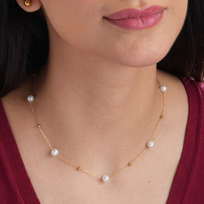Moonstone Cascade Necklace